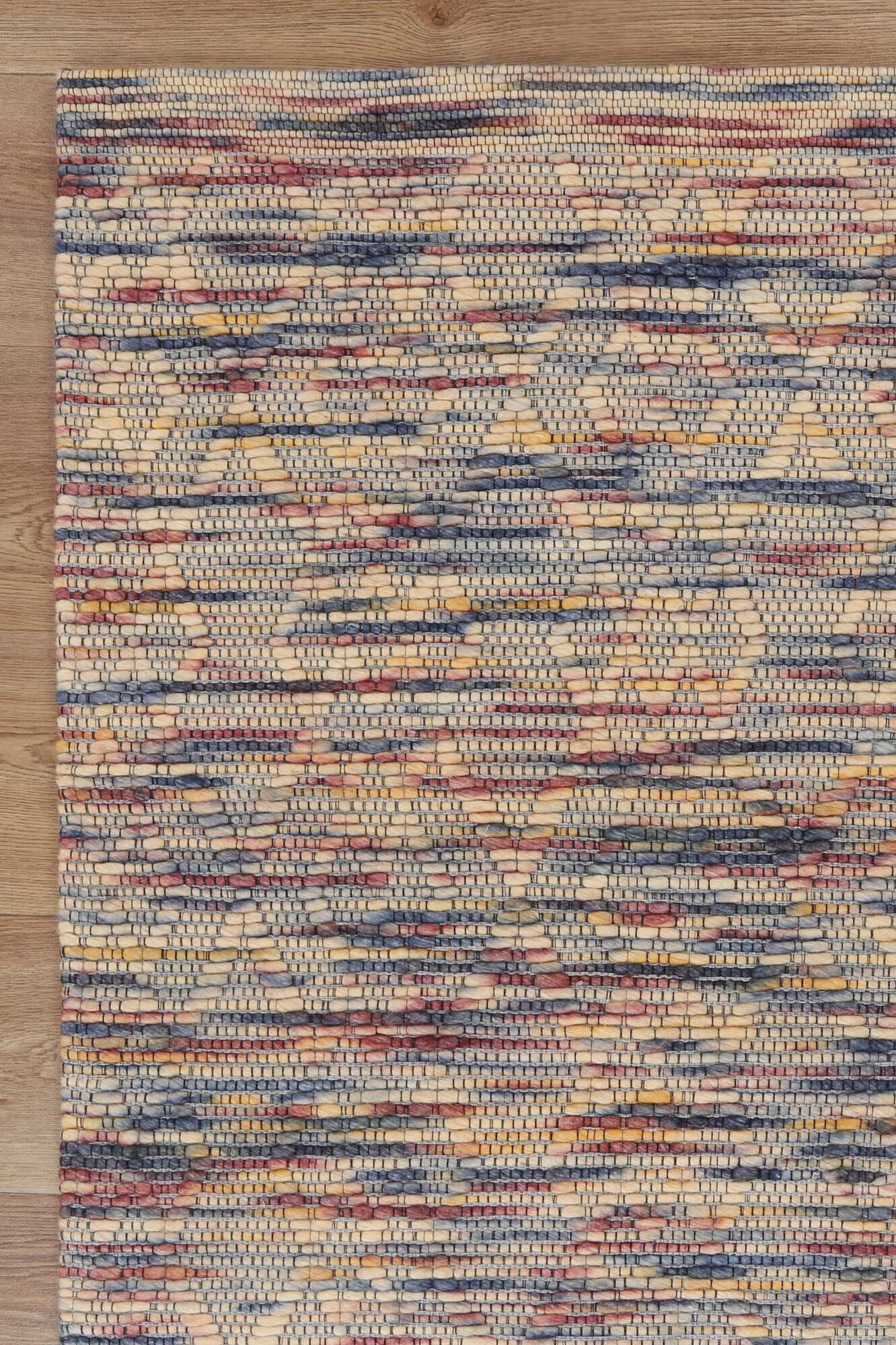 Large View Chea Geometric Wool Rug