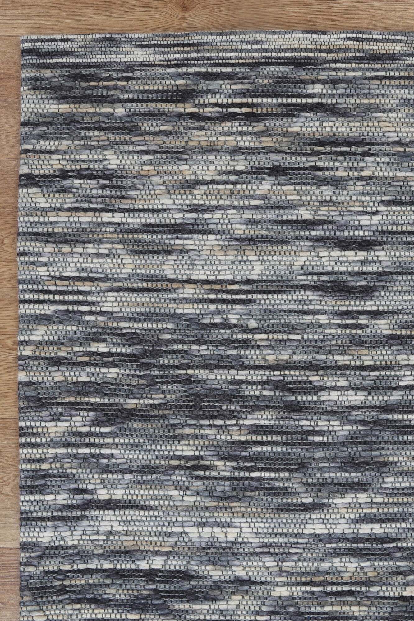 Large View Chea Geometric Wool Rug