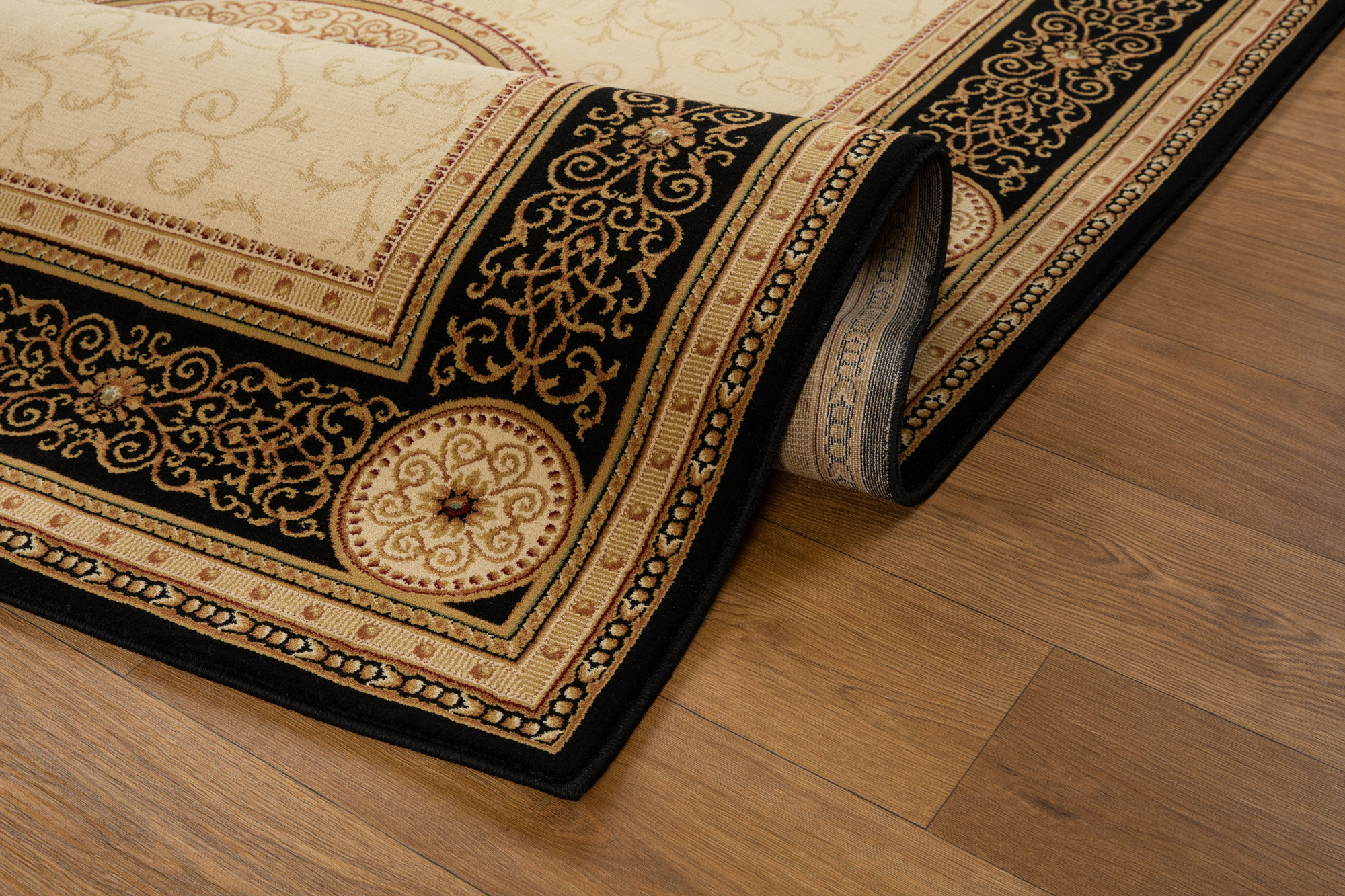 Cain Transitional Medallion Rug
