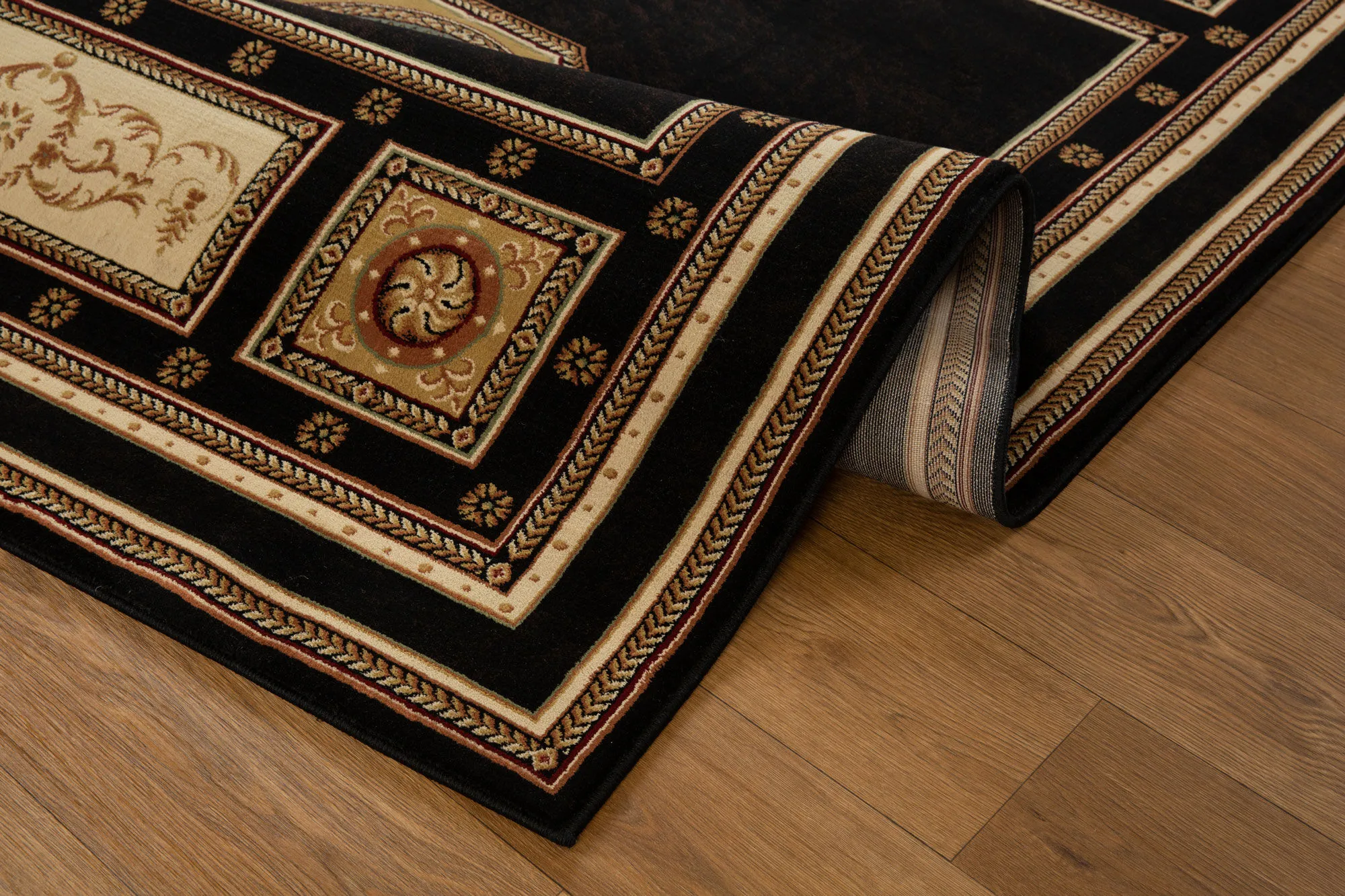 Cain Transitional Medallion Rug