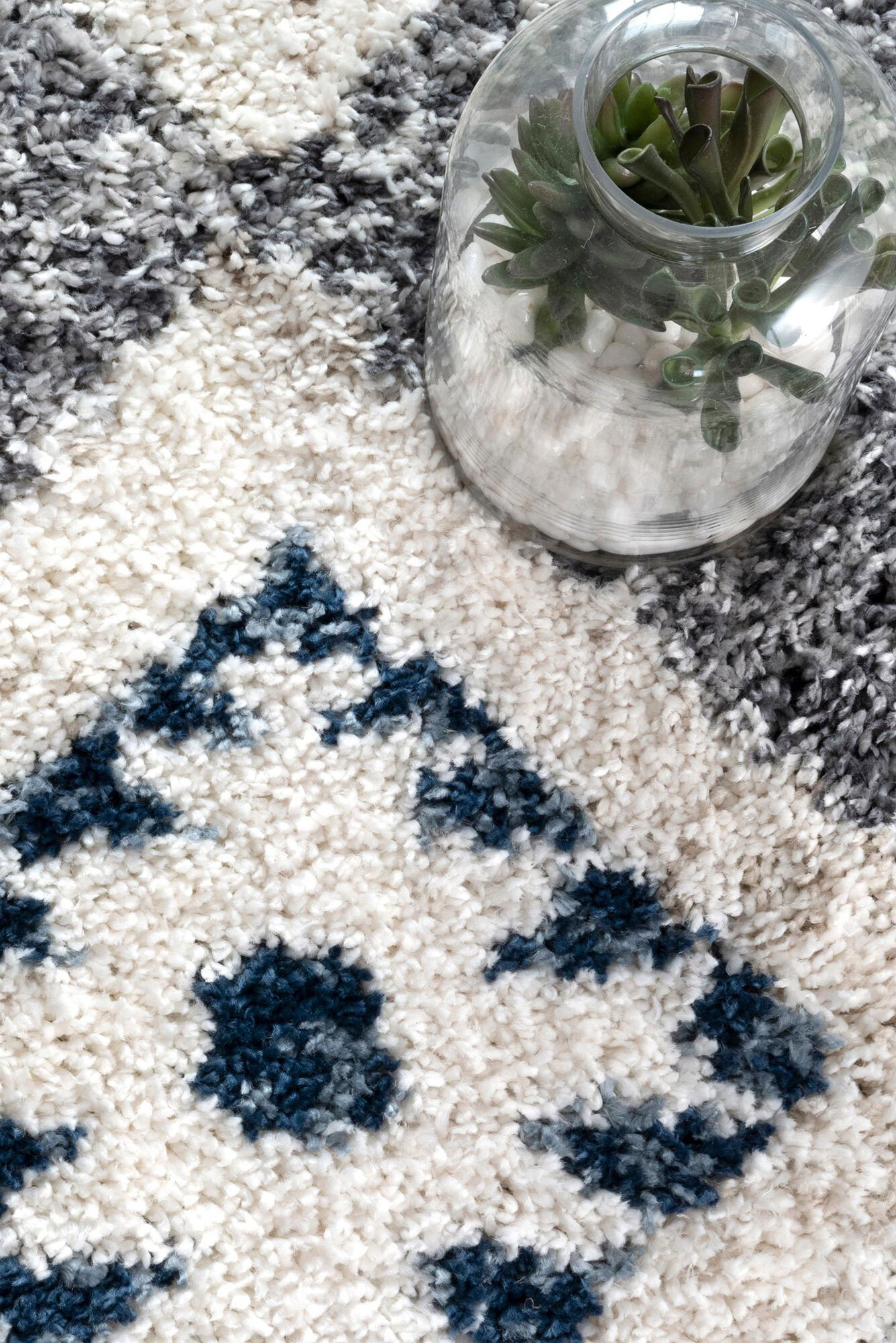 Large View Charles Moroccan Shaggy Rug
