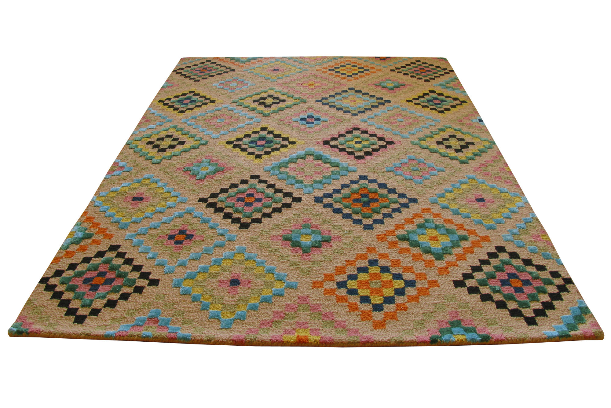 Calypso Geometric Wool Rug