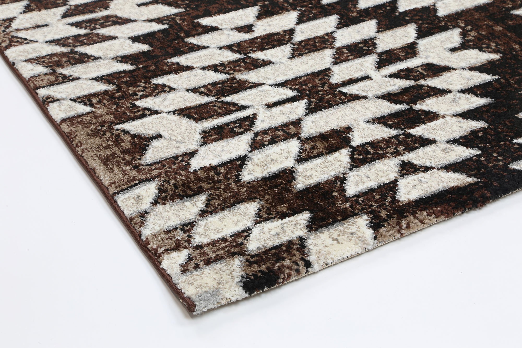 Large View Dale Geometric Moroccan Rug