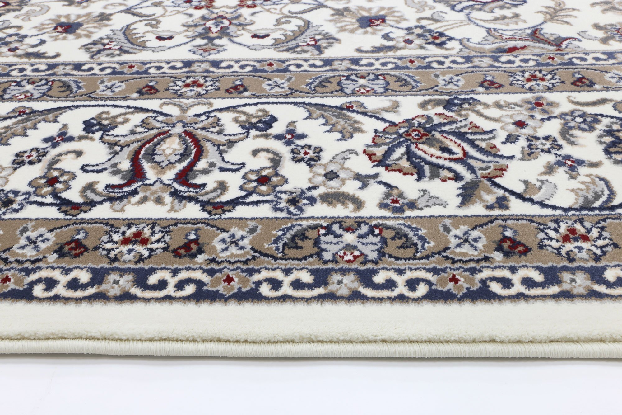 Large View Domenico Floral Border Rug