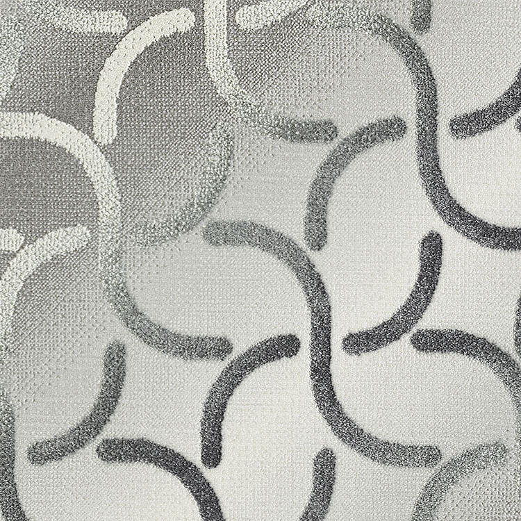 Dylan Grey Modern Abstract Rug