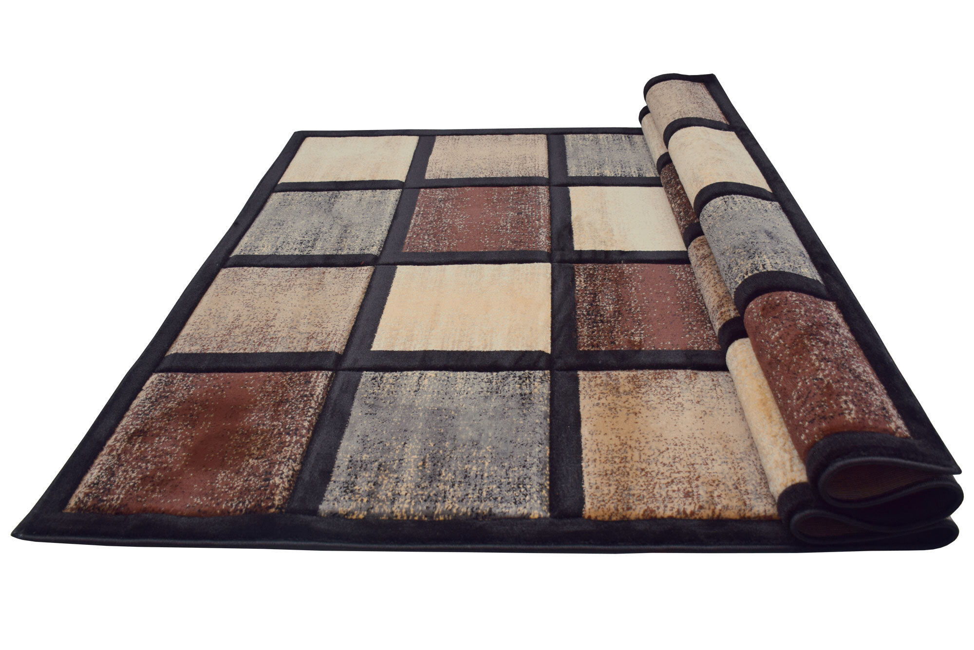 Eliza Modern Square Pattern Rug