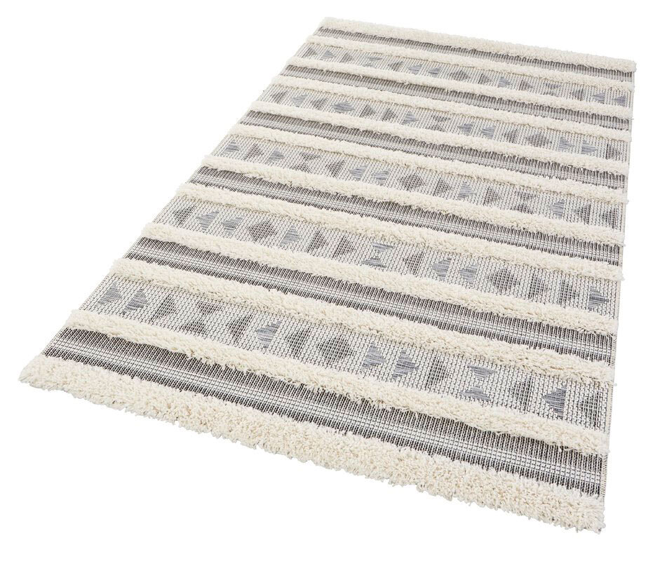 Evan Geometric Multi Texture Rug