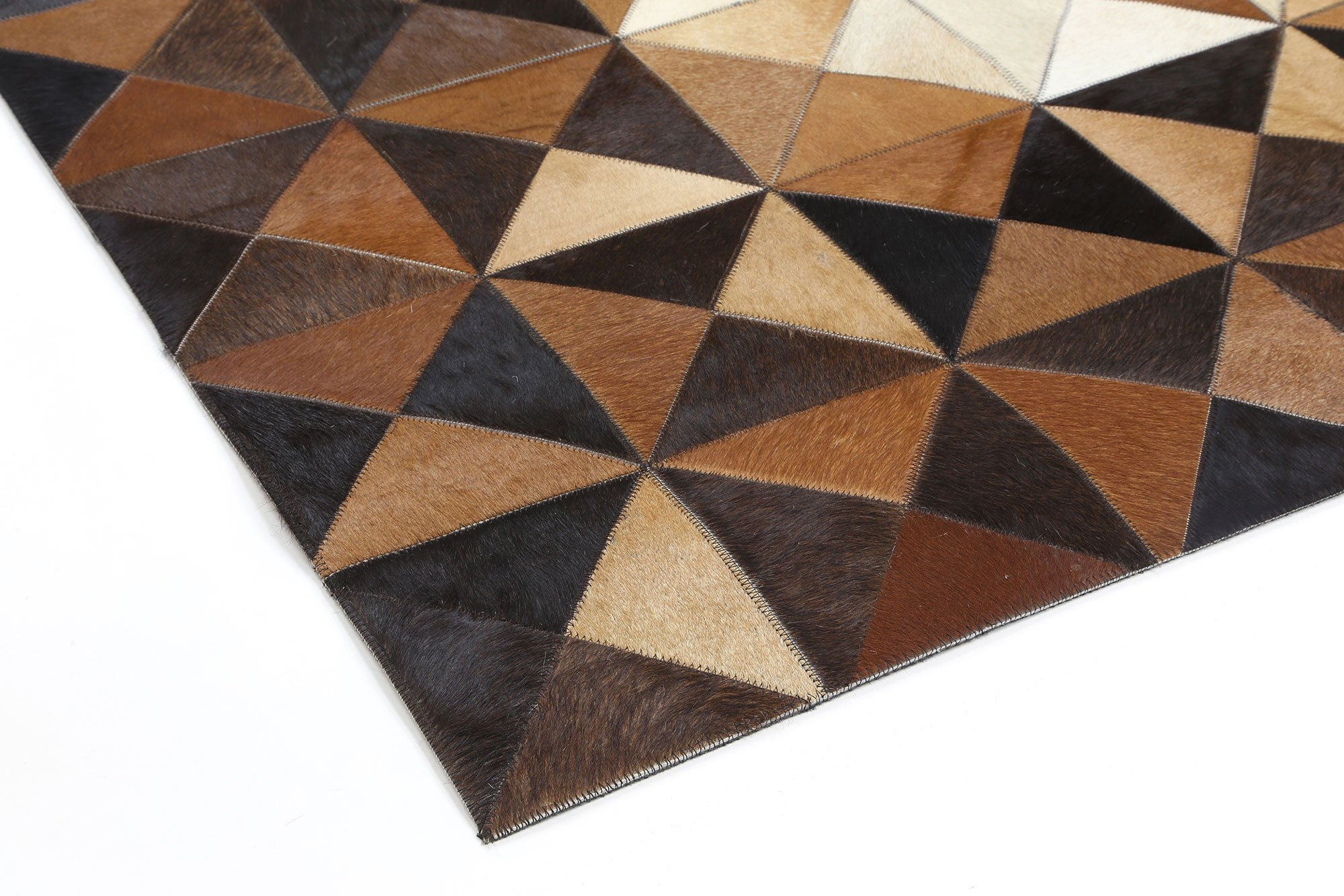 Elena Cow Hide Leather Rug