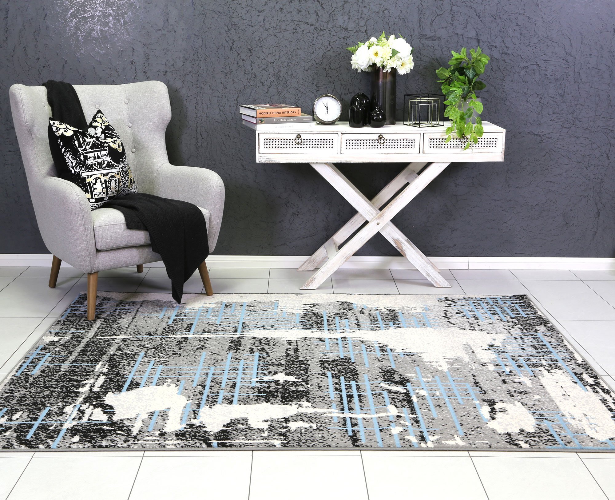 Large View Emma Modern Abstract Rug
