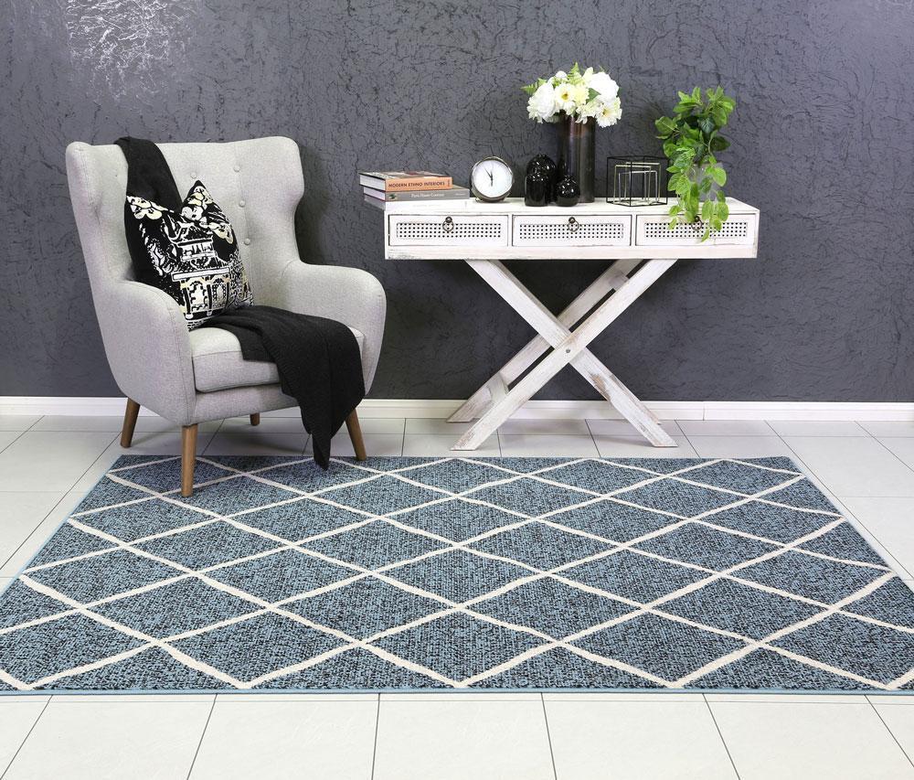 Emma Modern Trellis Rug