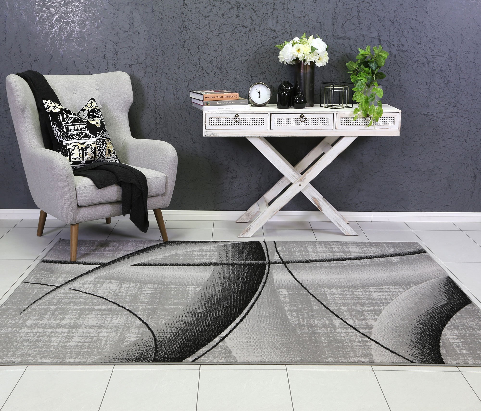 Large View Emma Modern Abstract Rug
