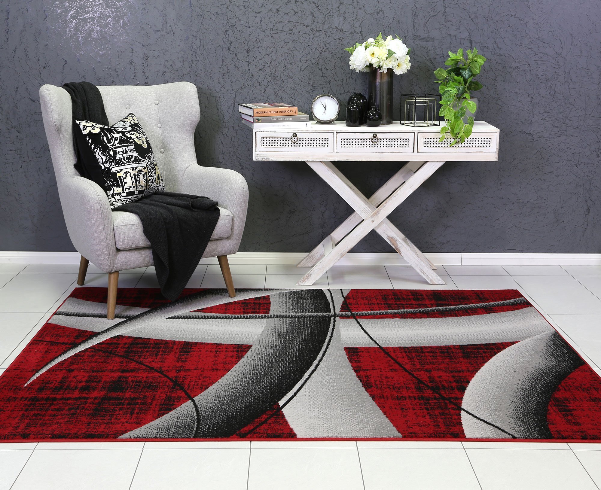 Large View Emma Modern Abstract Rug