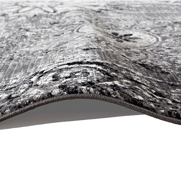 Fabian Ornament Dk Grey Rug