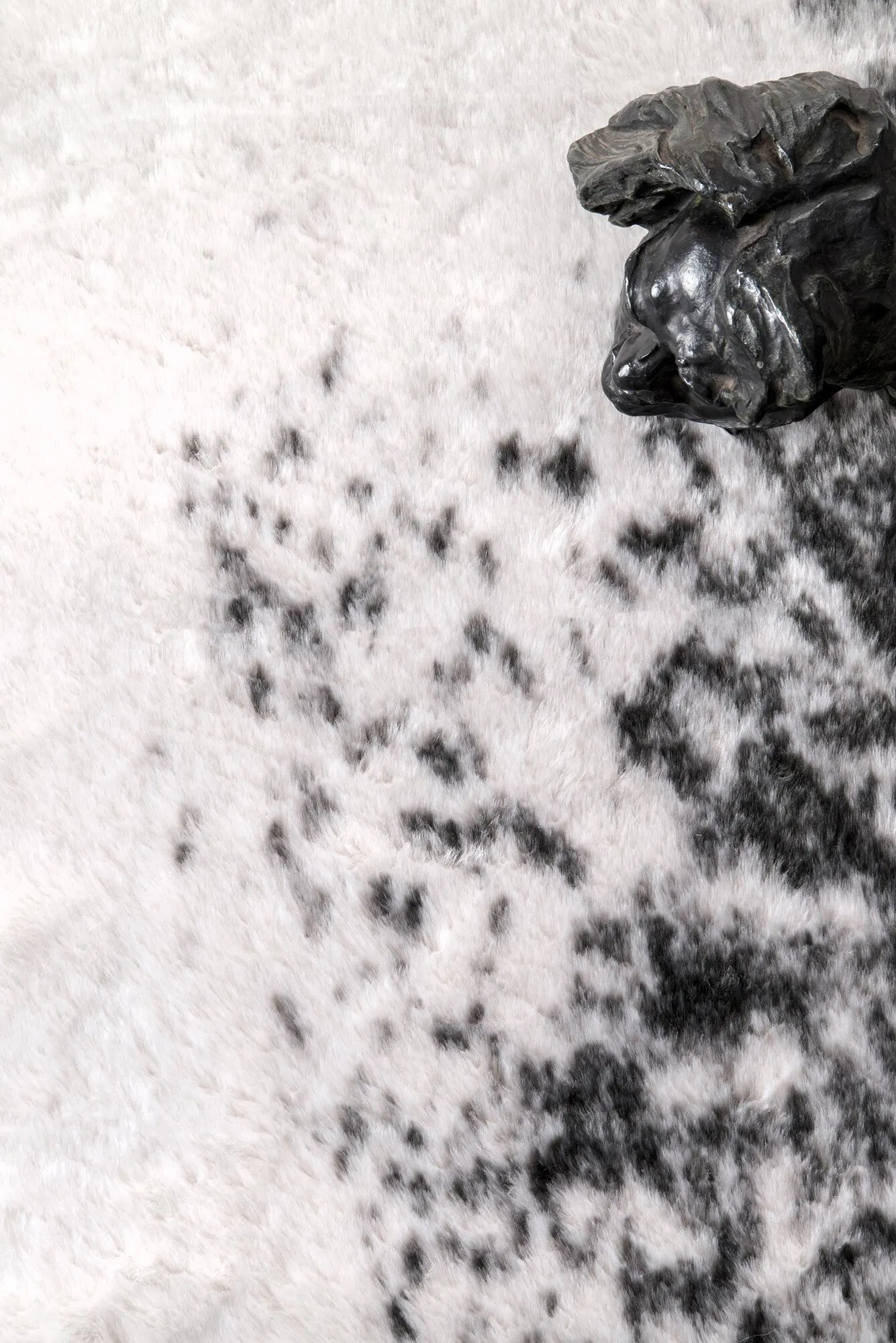 Large View Wild West Faux Cowhide