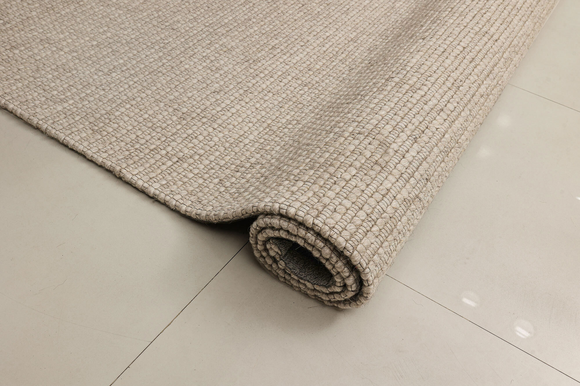 Large View Gianna Plain Wool Rug
