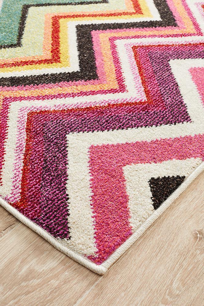 Gino Hexagon Pattern Rug