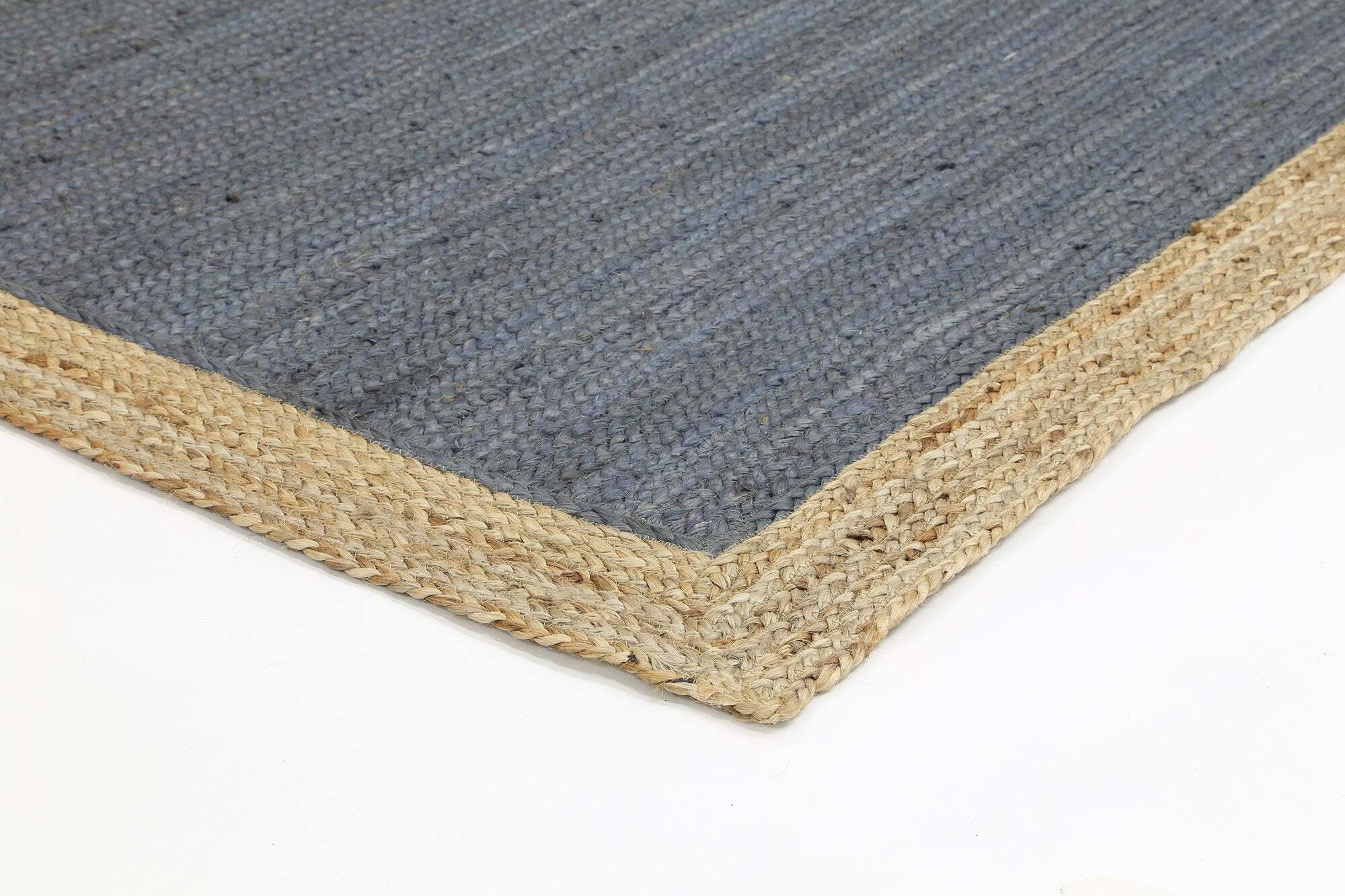 Harrold Woven Blue Jute Rug