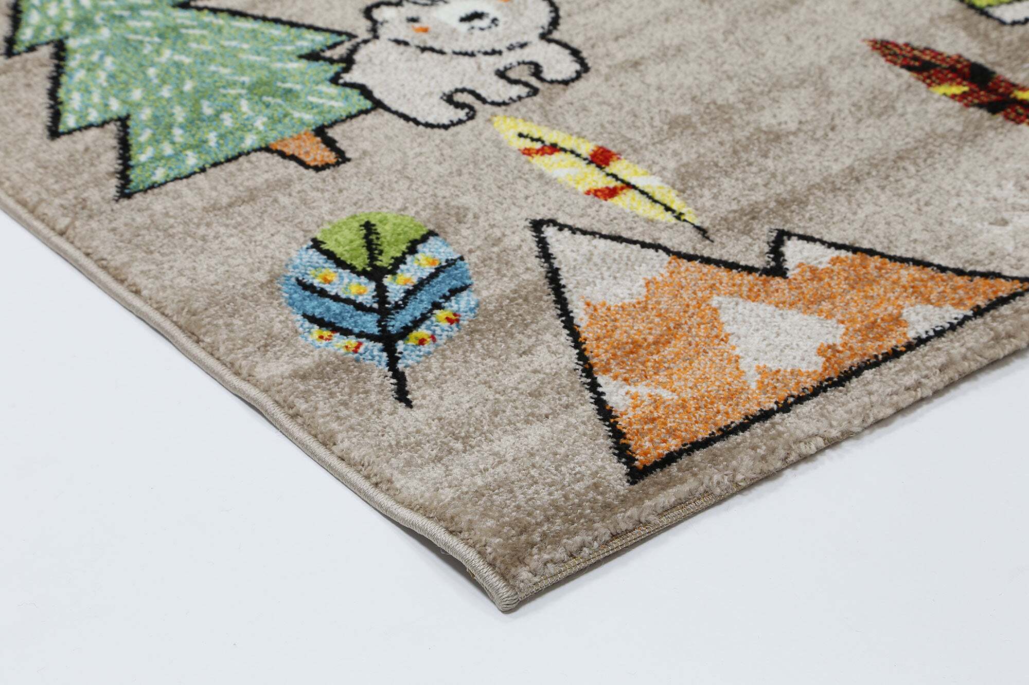 Hello Forest Animal Kids Rug