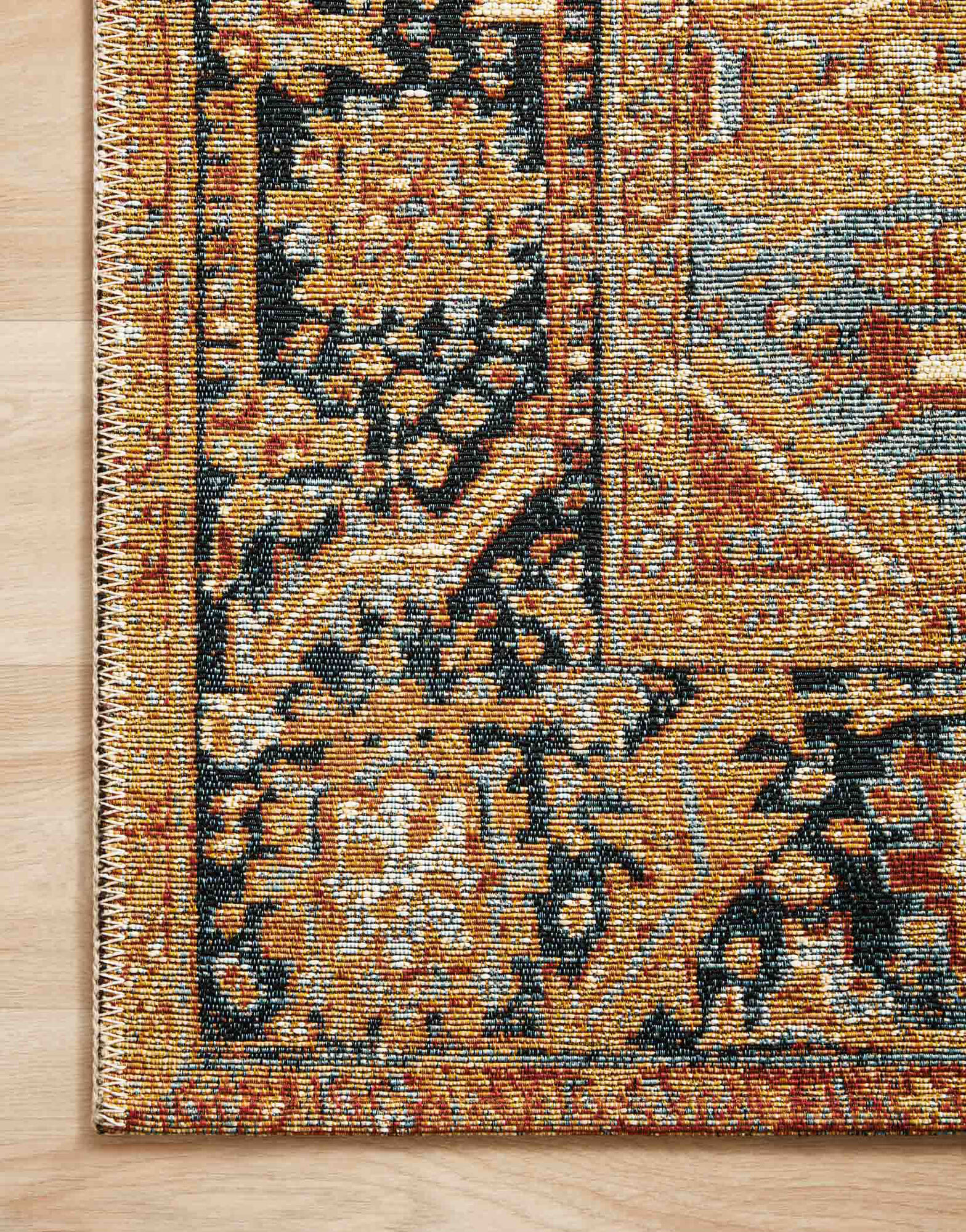 Large View Heriz Traditional Medallion Rug