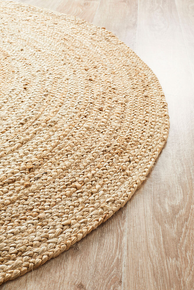 Large View Harmony Jute Hand Loomed Rug