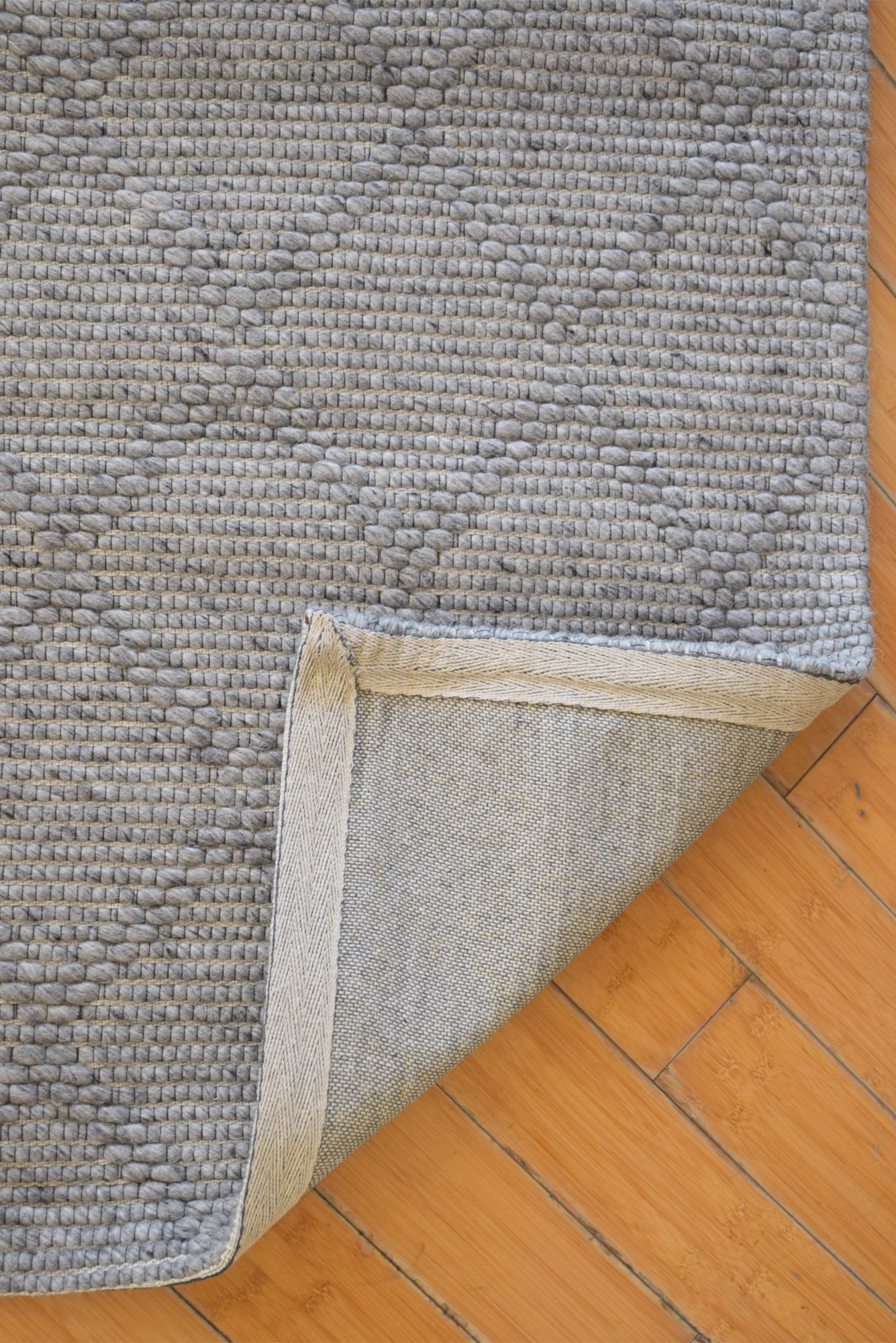 Large View Harper Wool Trellis Pattern Rug