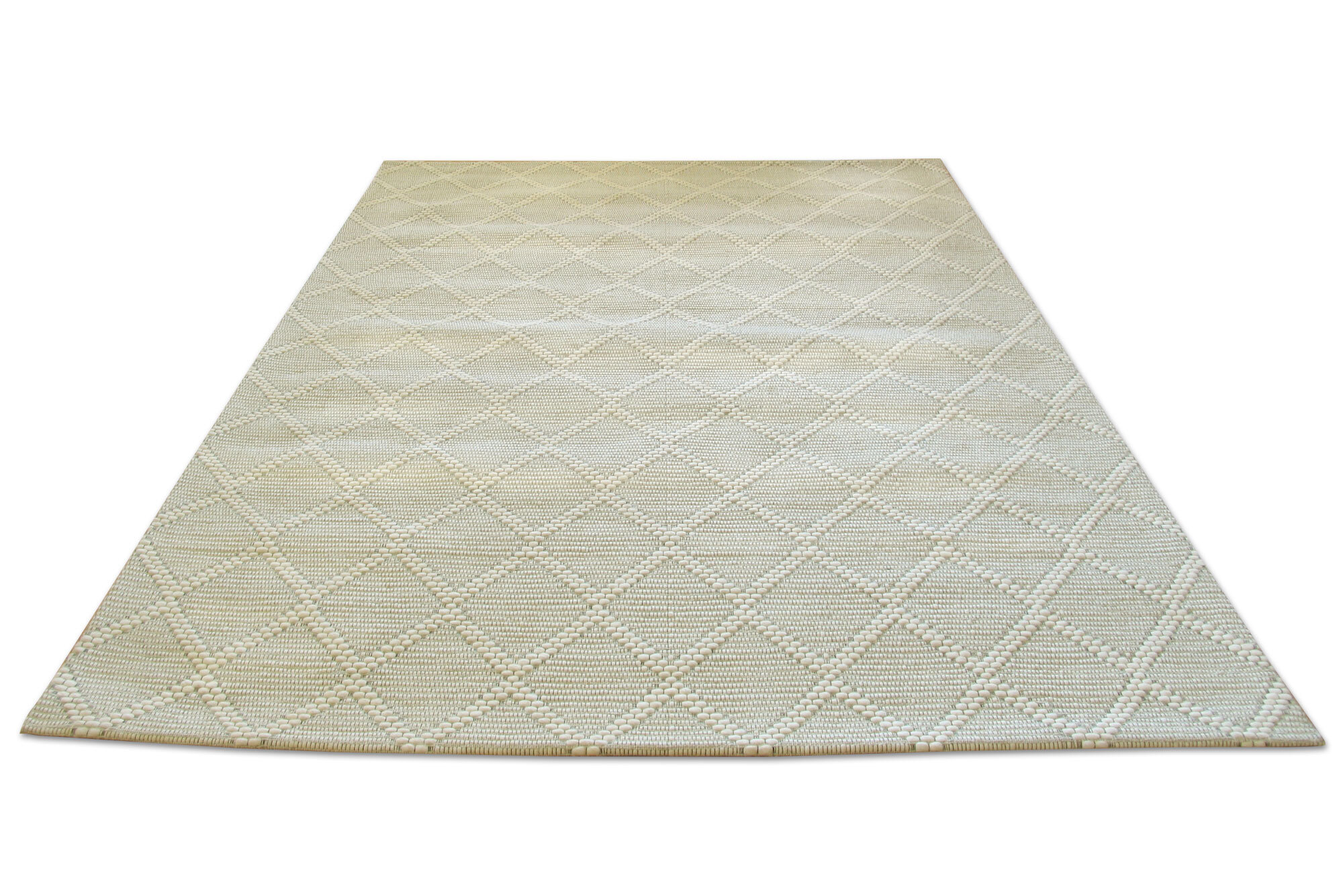 Harper Diamond Pattern Wool Rug