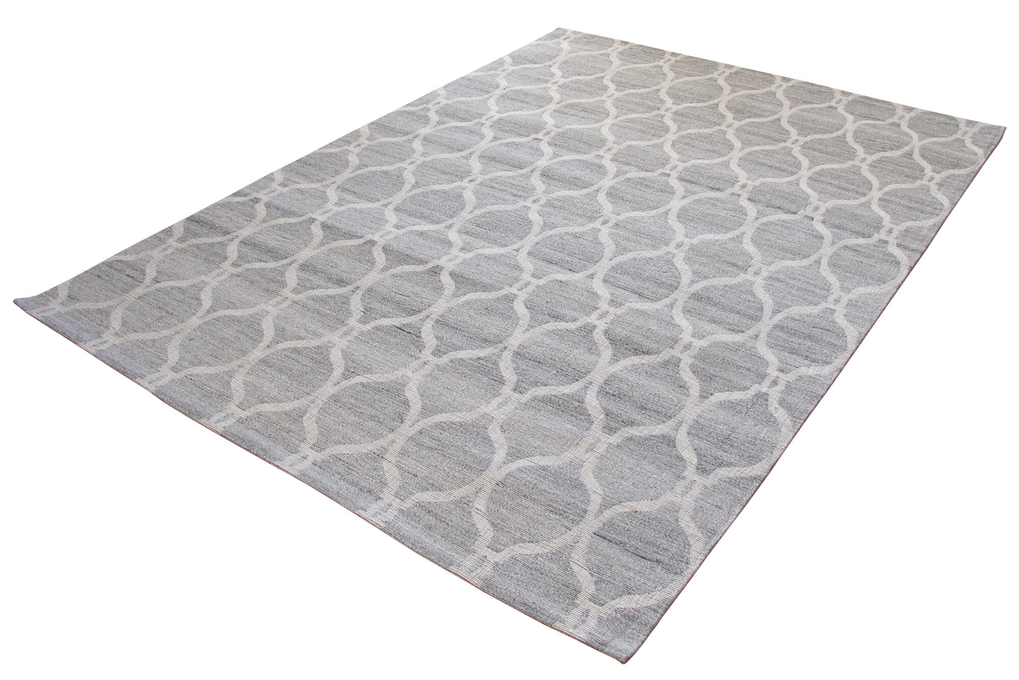 Harper Trellis Flatweave Wool Rug