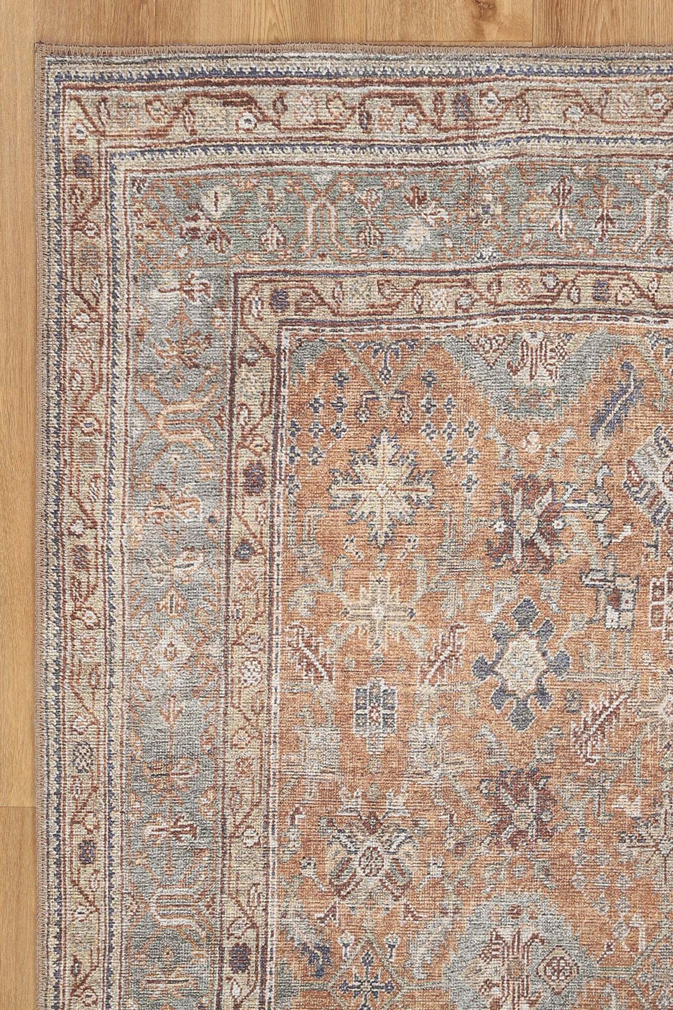 Large View Huxly Machine Washable Rug