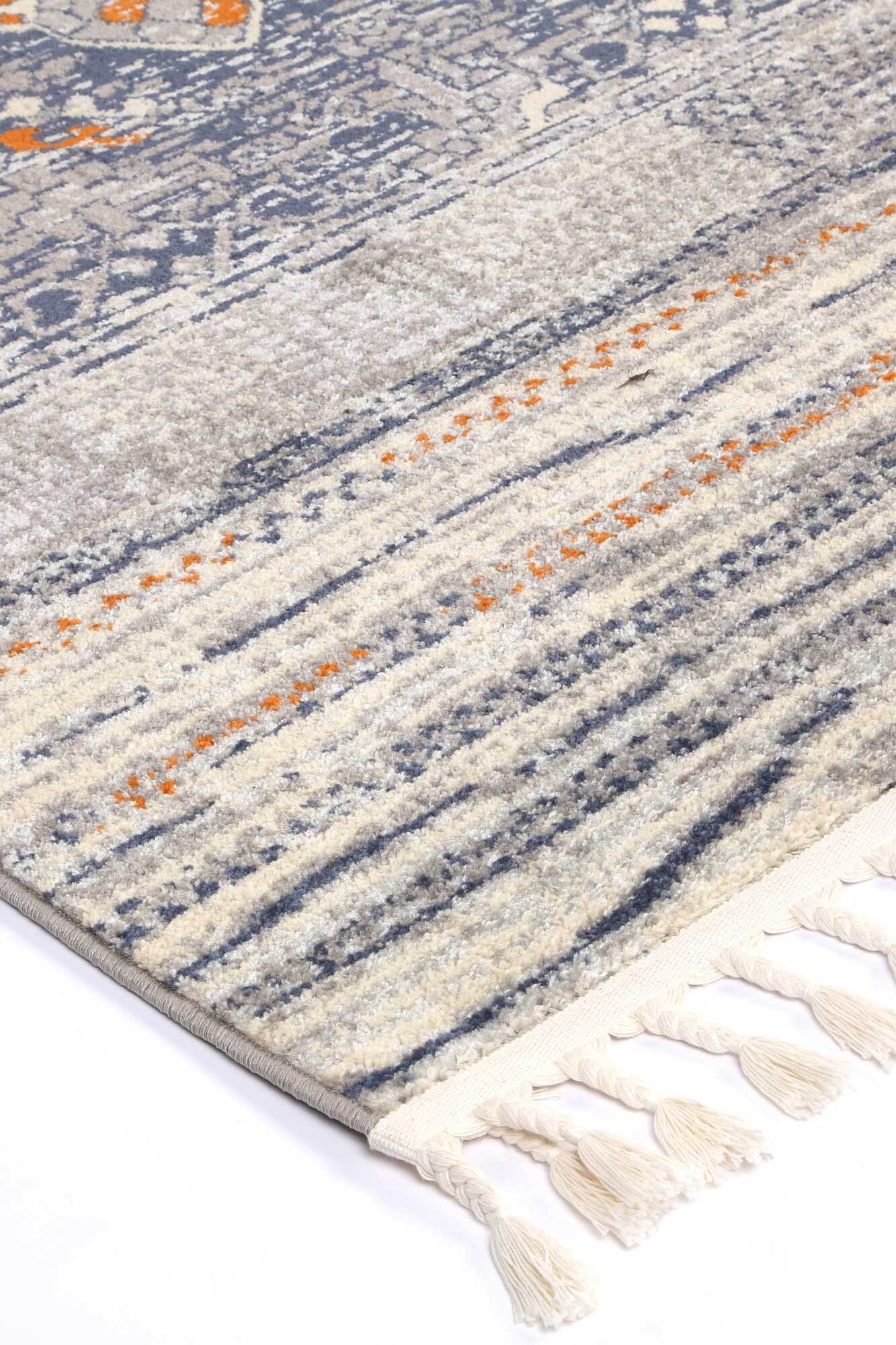 Inti Moroccan Fringed Tribal Rug