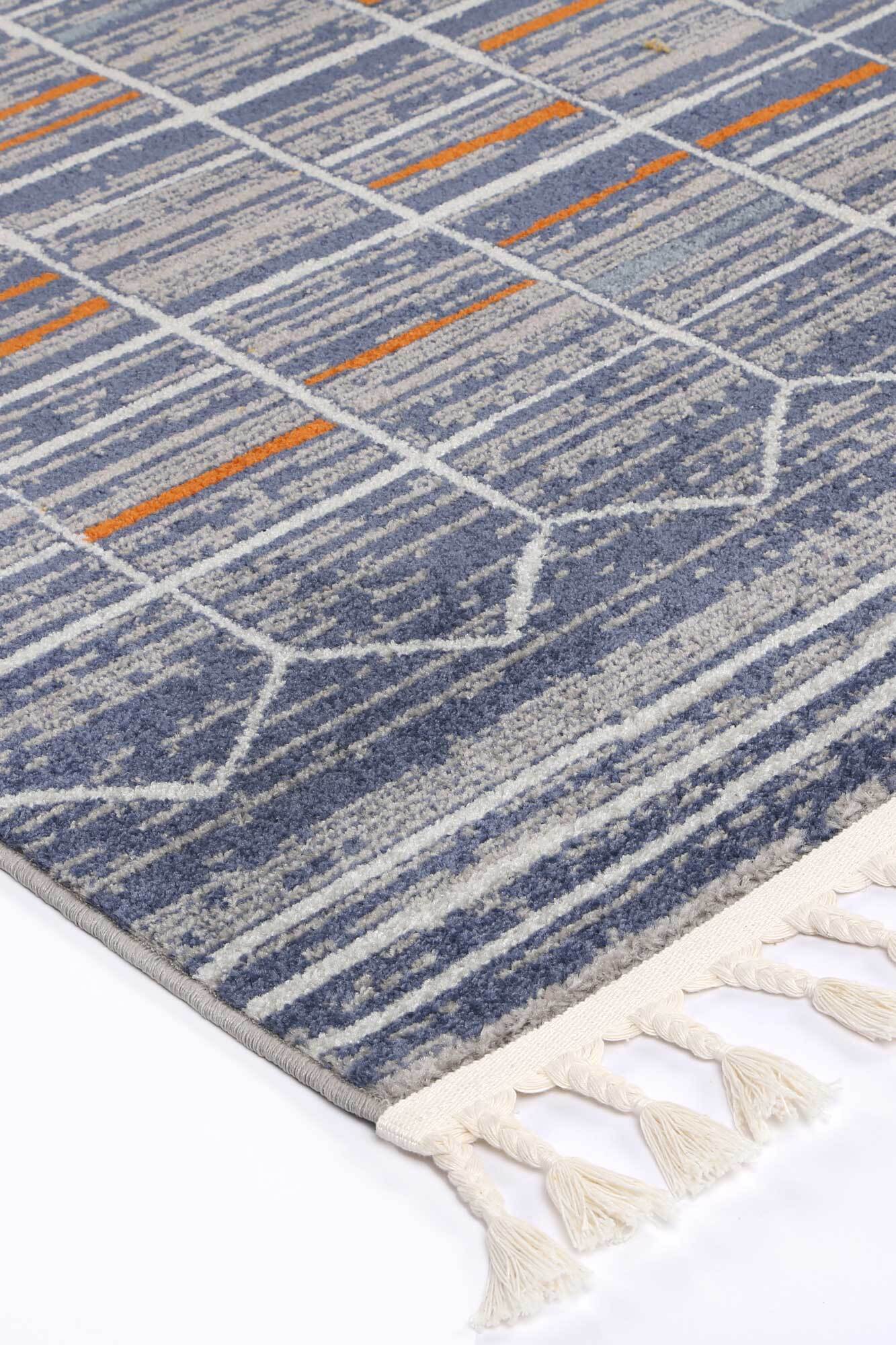 Large View Inti Fringed Moroccan Tribal Rug
