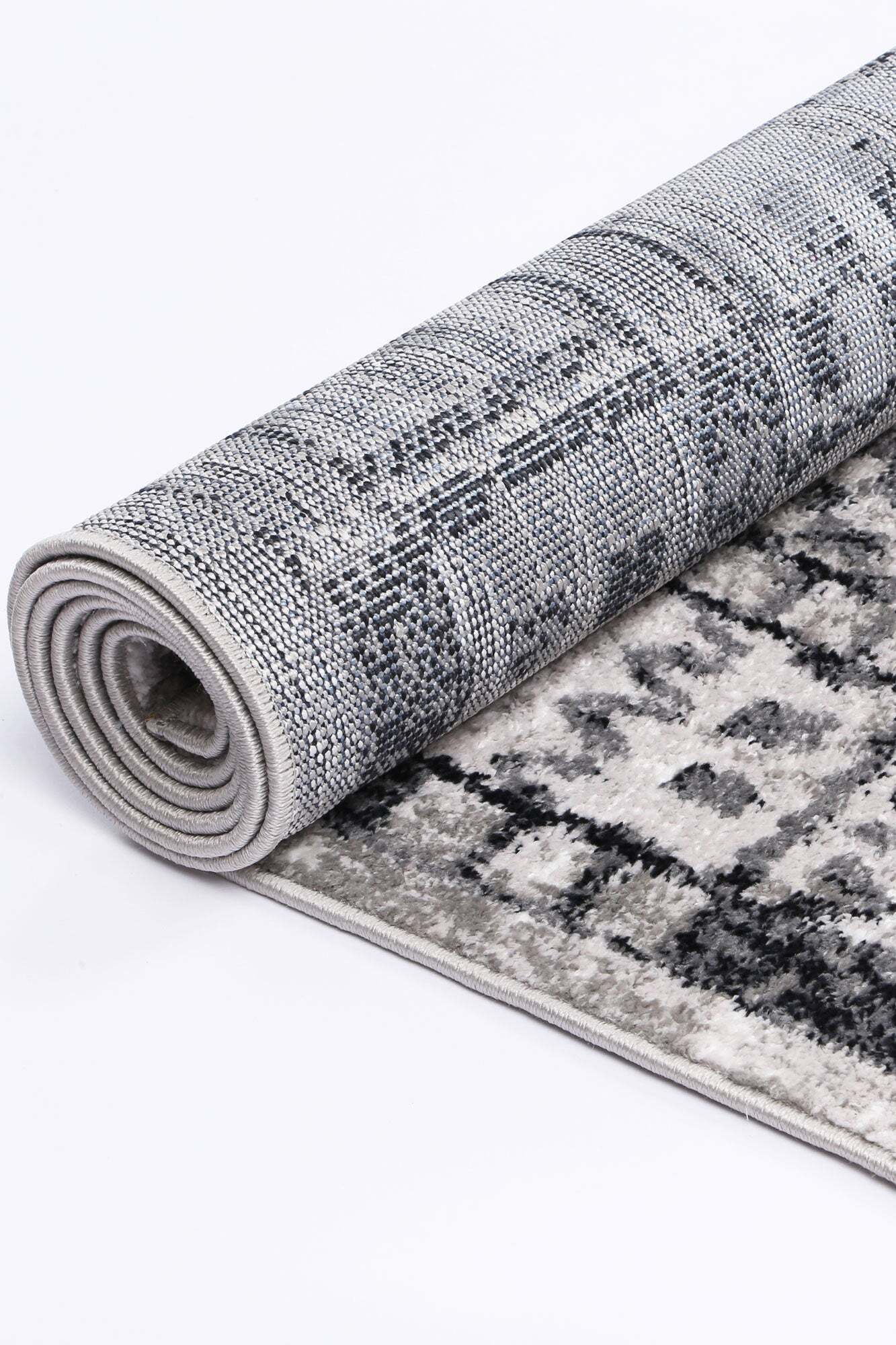 Large View Kelly Geometric Tribal Rug