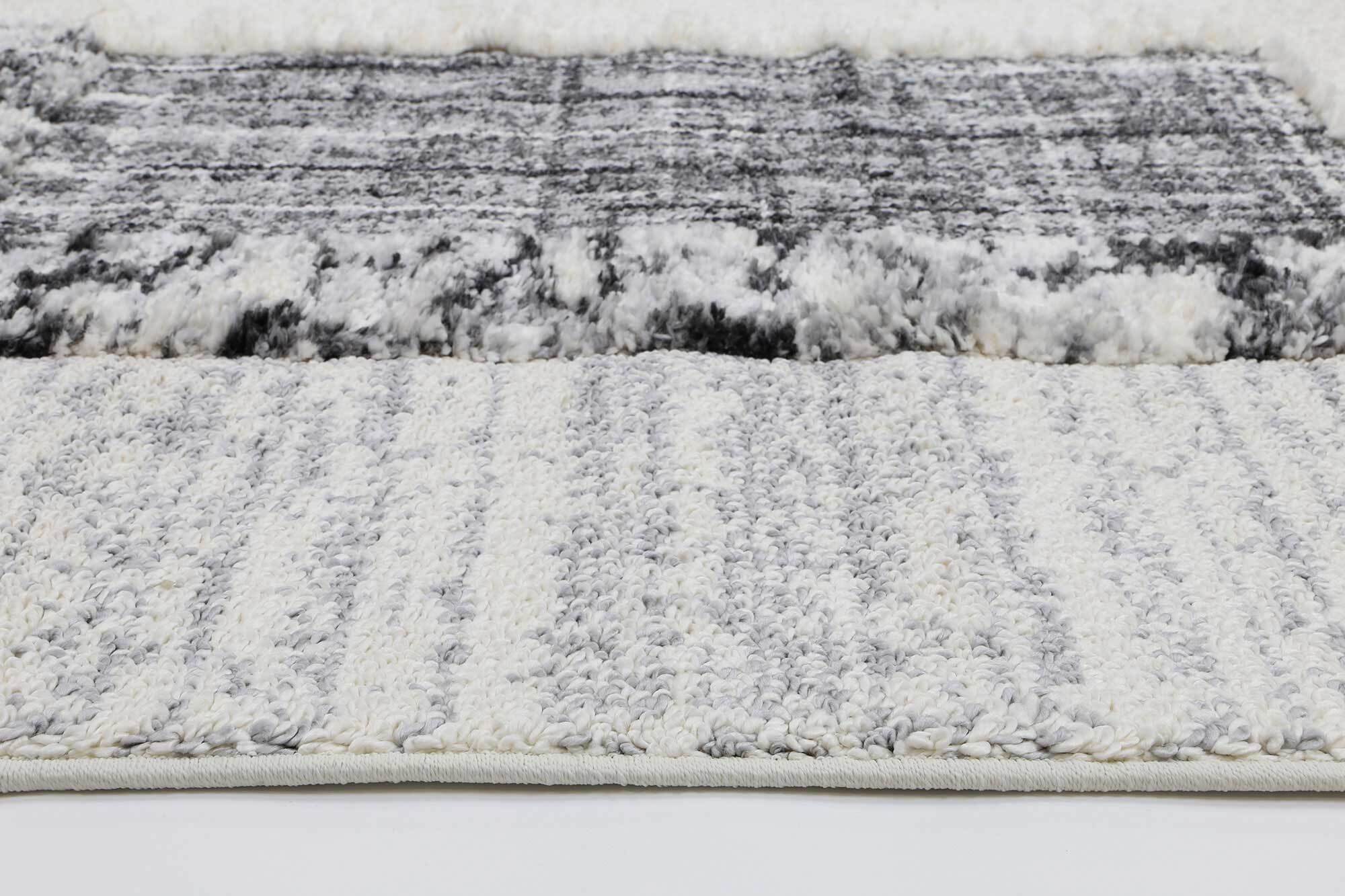 Large View Kevin Grey Moroccan Tribal Rug