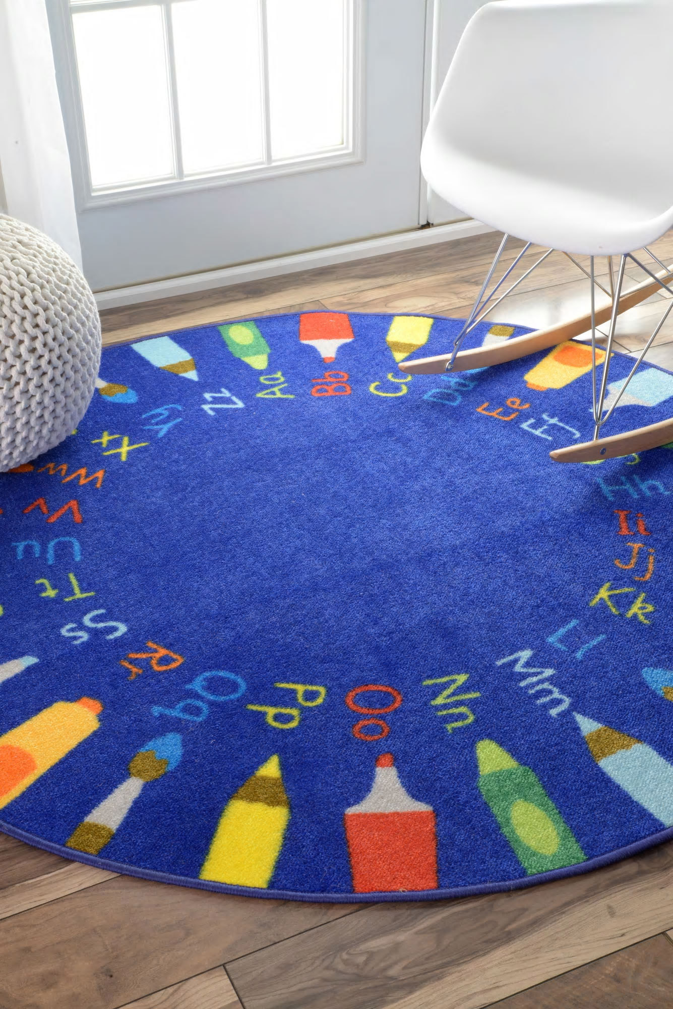 Kids Alphabet Pencil Rug