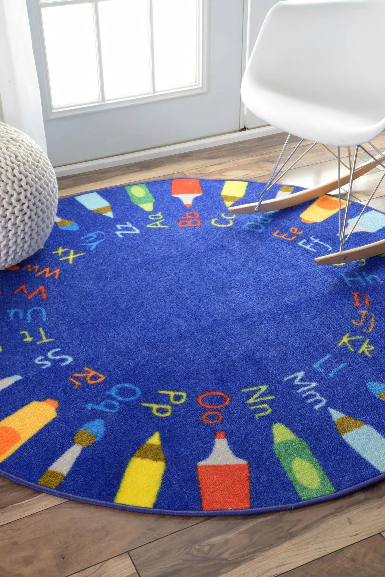 Kids Alphabet Pencil Rug