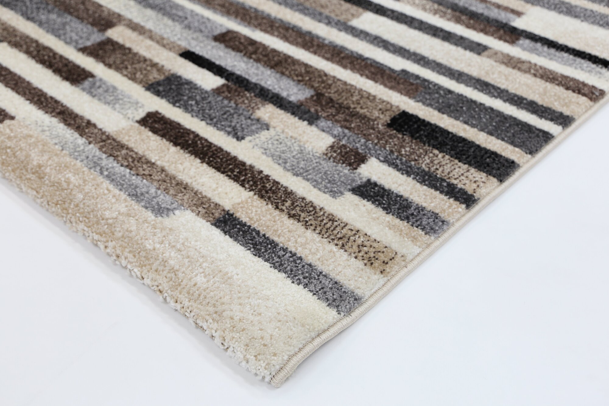 Lilly Modern Striped Rug(Size 170 x 120cm)