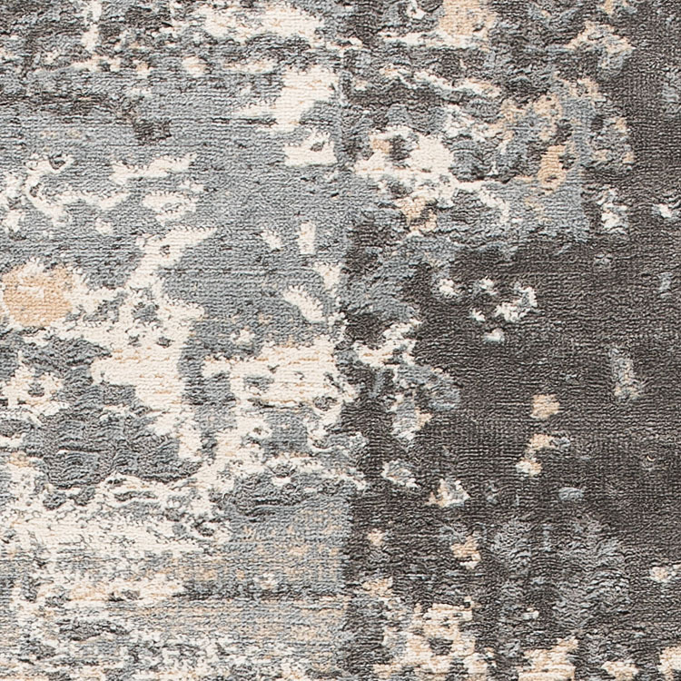 Large View Luna Grey Contemporary Rug