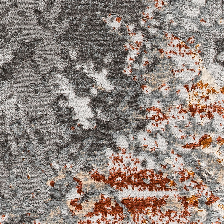 Large View Luna Grey Contemporary Rug