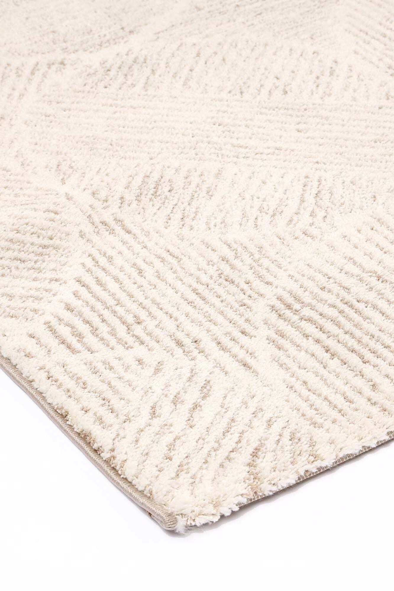Large View Lyla Beige Circle Pattern Rug