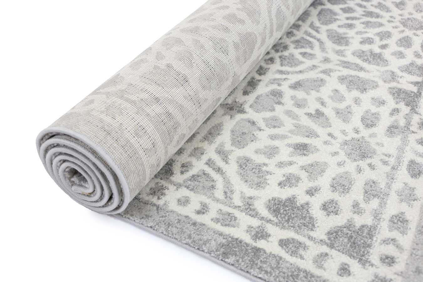 Marco Grey Modern Trellis Rug