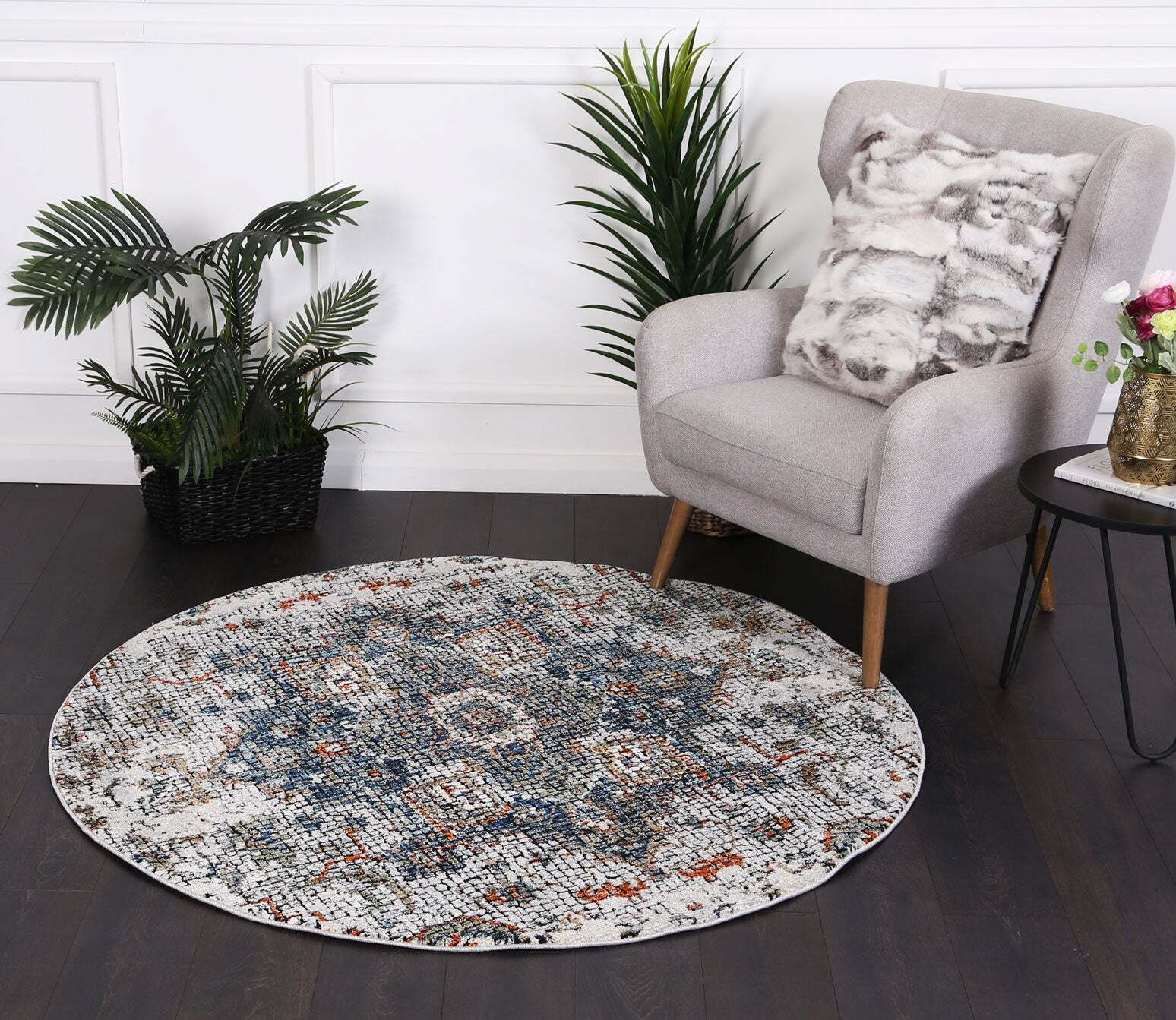 Marcello Mosaic Medallion Rug