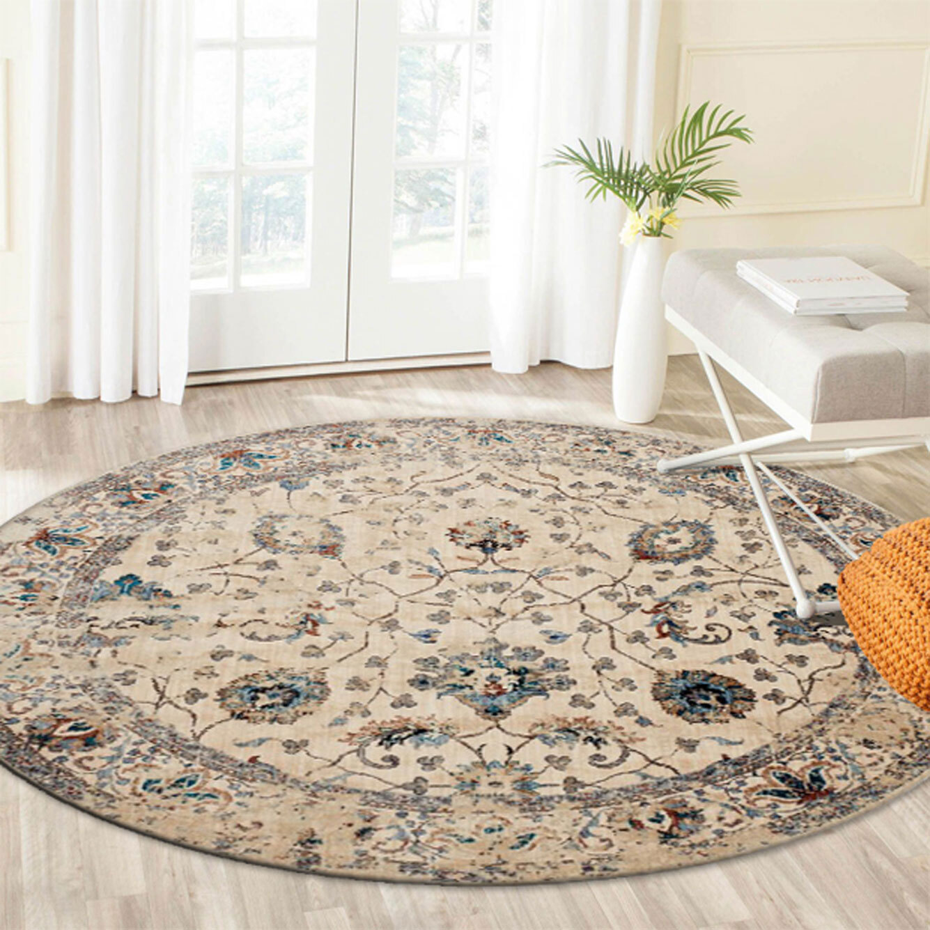 Melanie Tan Overdyed Floral Rug