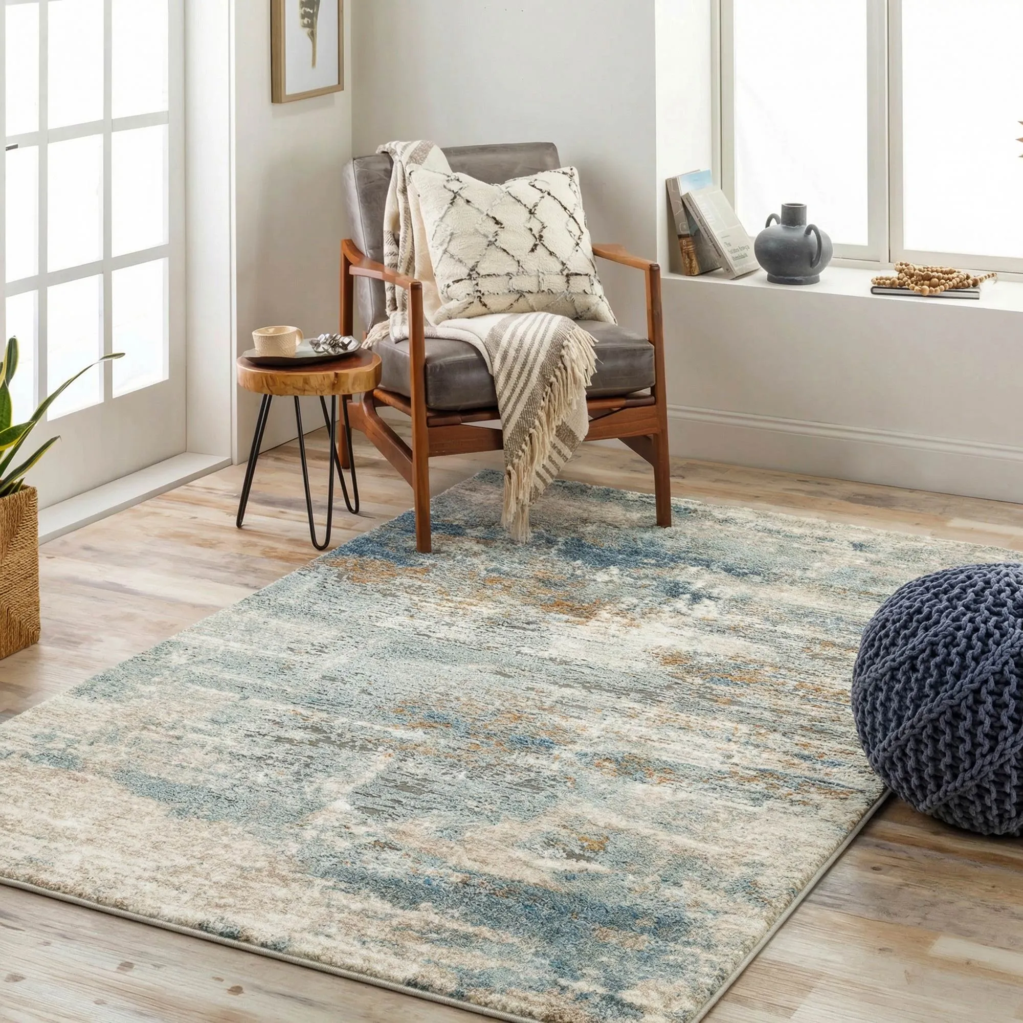 Mineral Abstract Rug