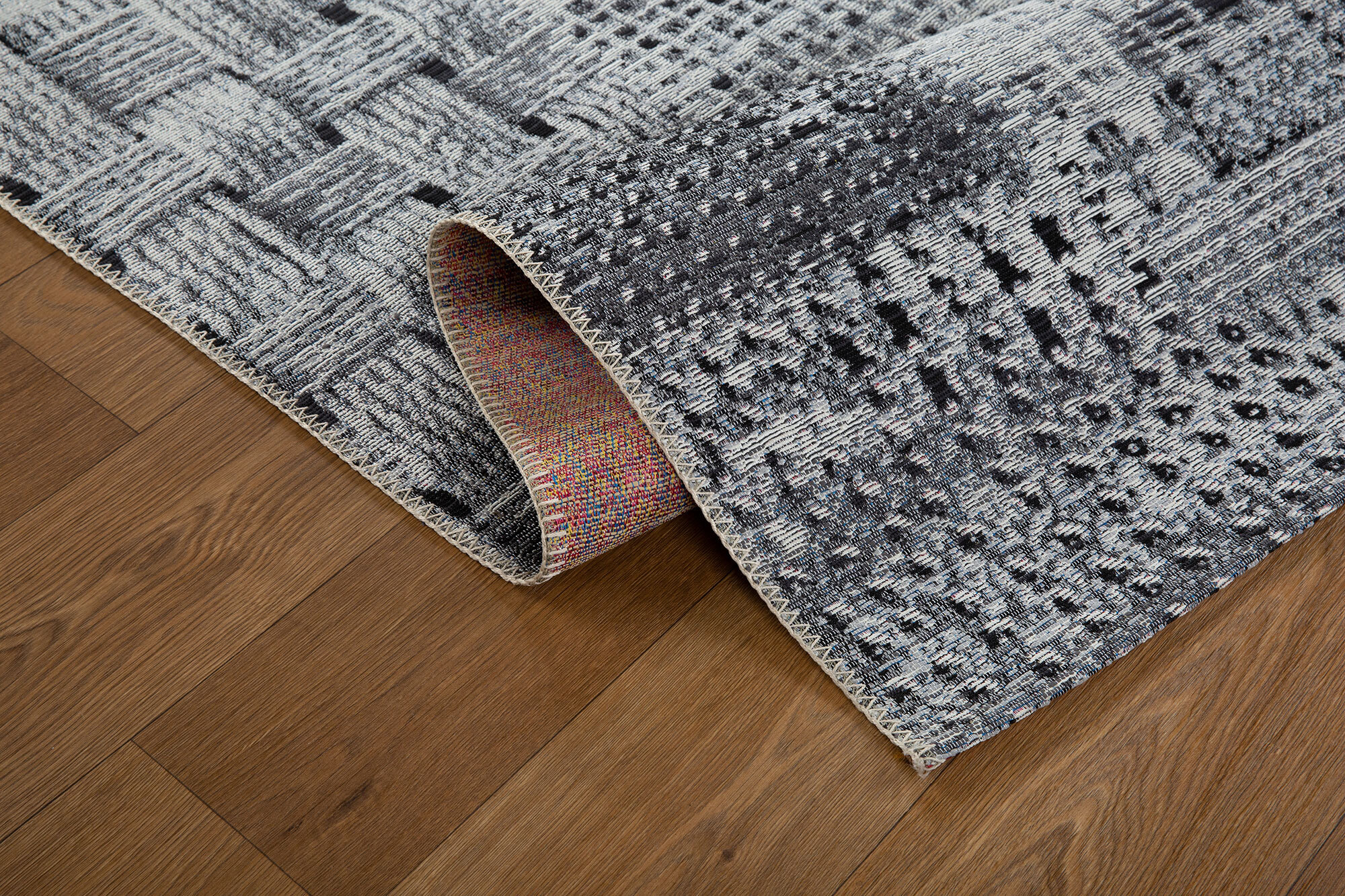 Marly Basket Weave Pattern Rug