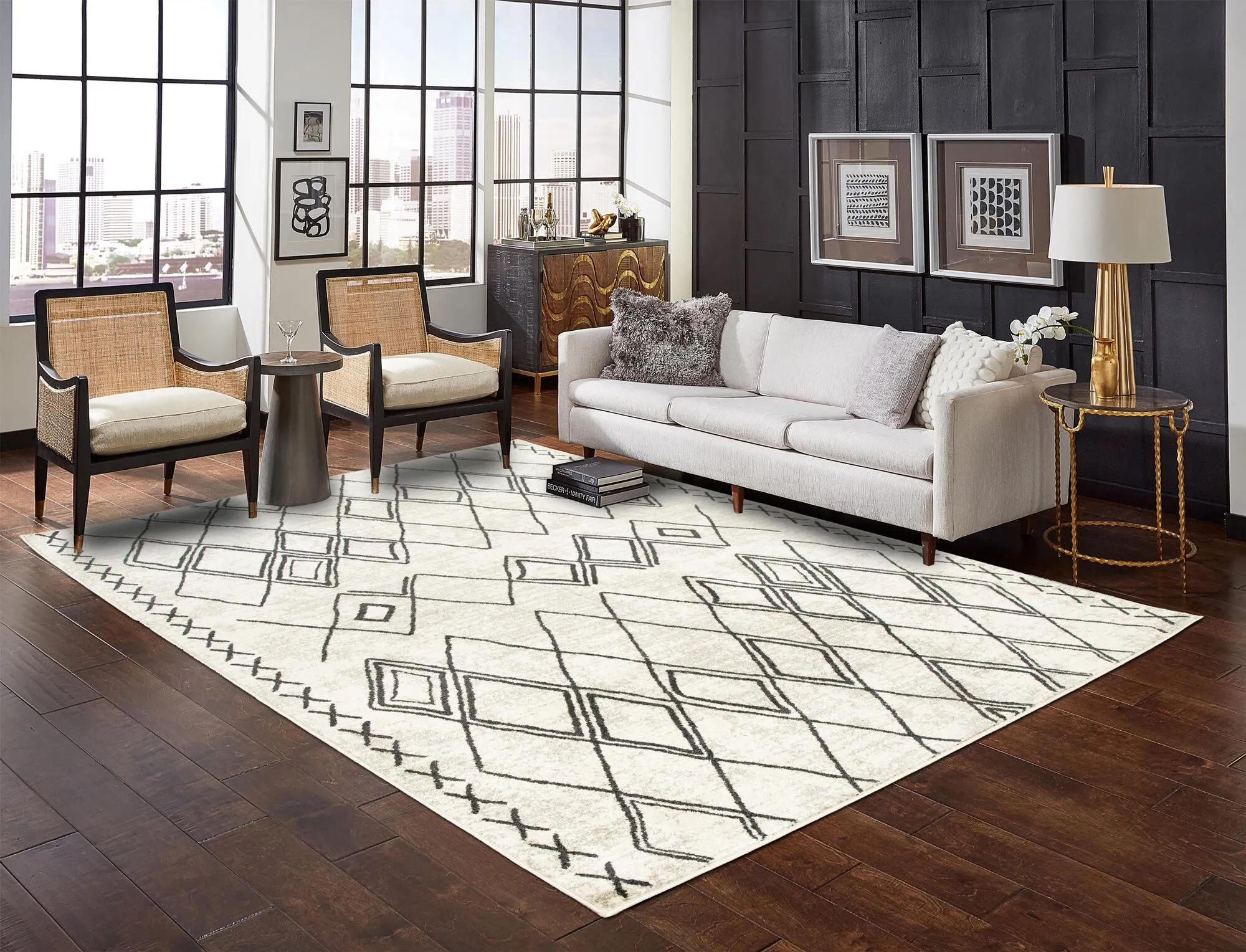 Mobi Moroccan Trellis Rug