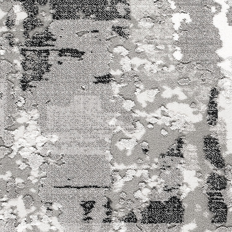 Large View Morris Grey Contemporary Rug