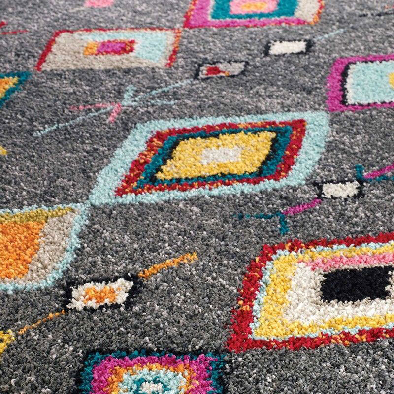 Large View Nordic Moroccan Diamond Rug