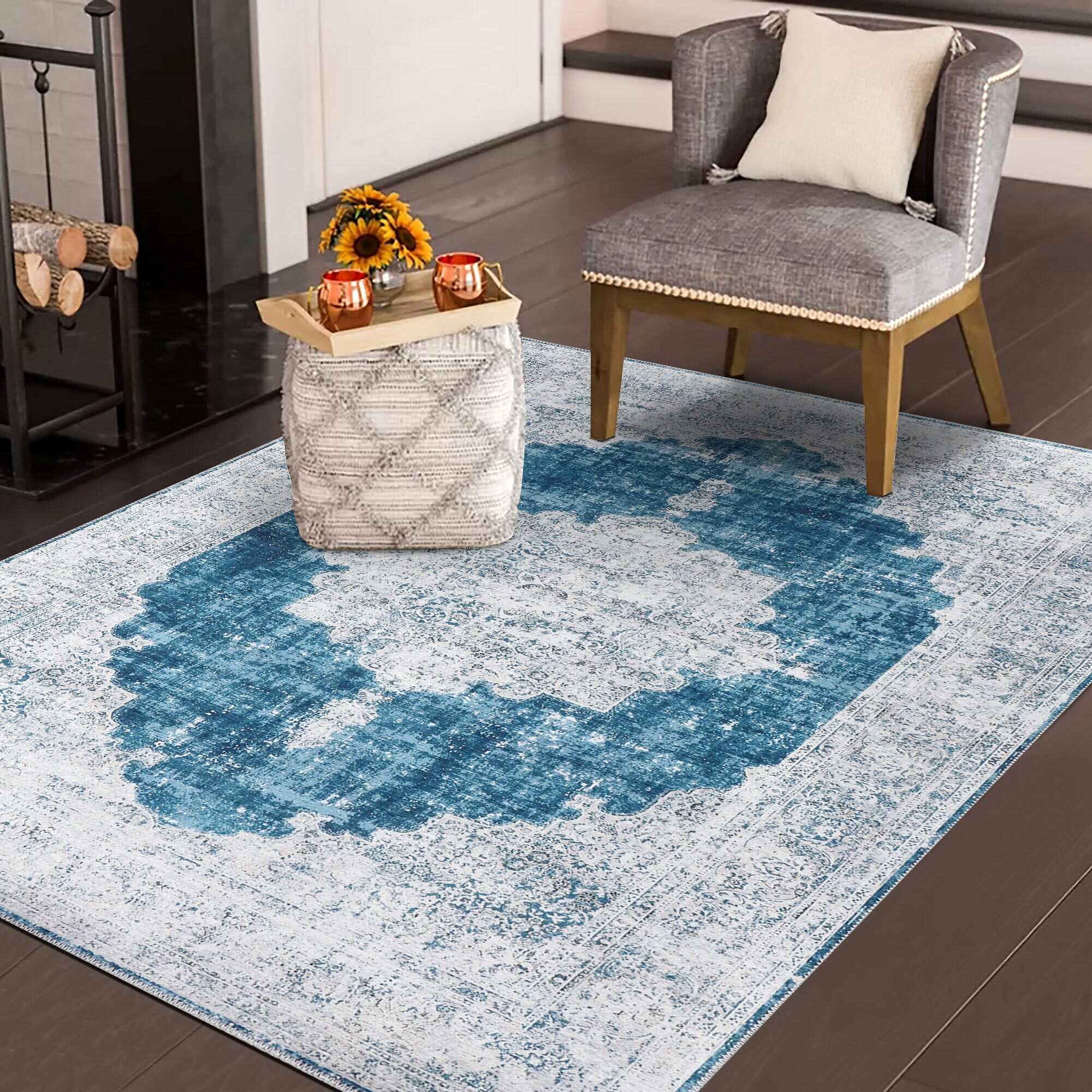 Large View Noble Traditional Medallion Rug