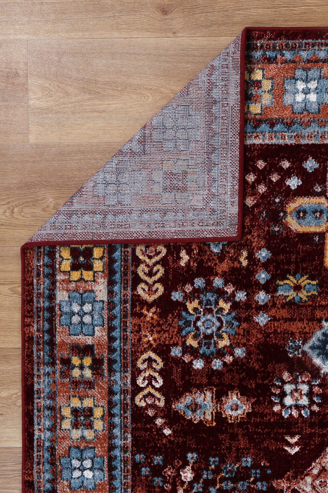 Large View Oasis Tribal Medallion Rug