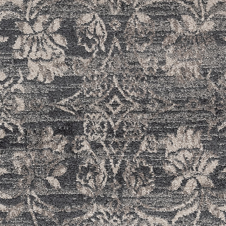 Large View Orel Grey Transitional Floral Rug