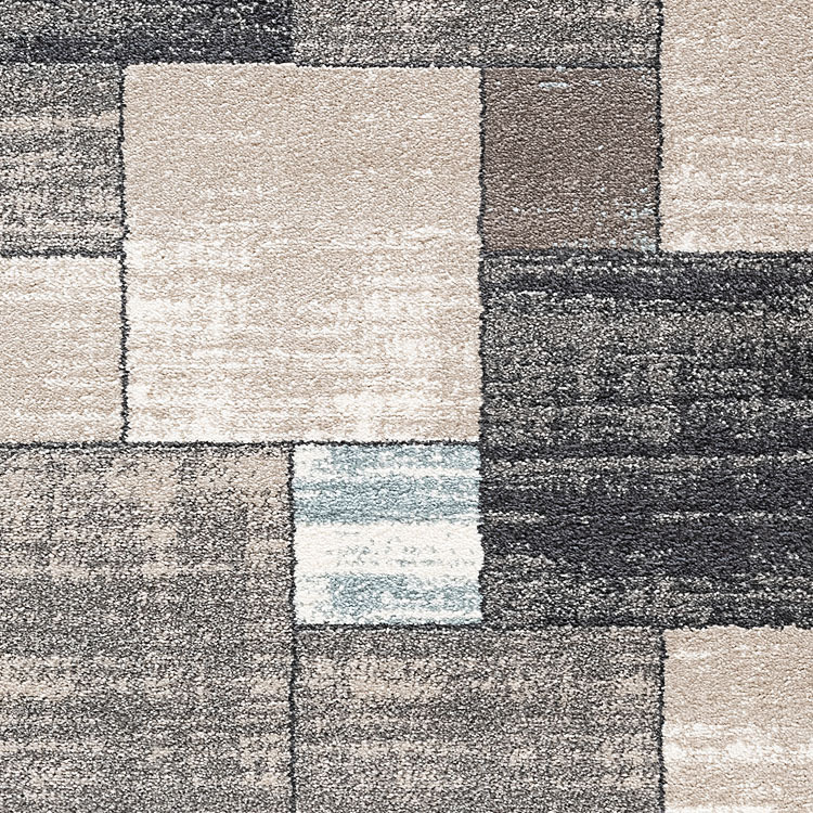 Orel Modern Square Pattern Rug